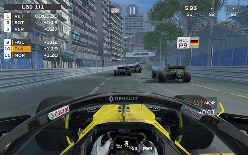 F1 Mobile Racing 5.4.11. Скриншот 9