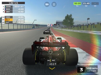 F1 Mobile Racing 5.4.11. Скриншот 10