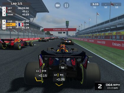 F1 Mobile Racing 5.4.11. Скриншот 12