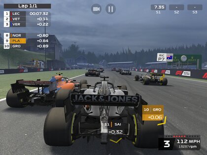 F1 Mobile Racing 5.4.11. Скриншот 14