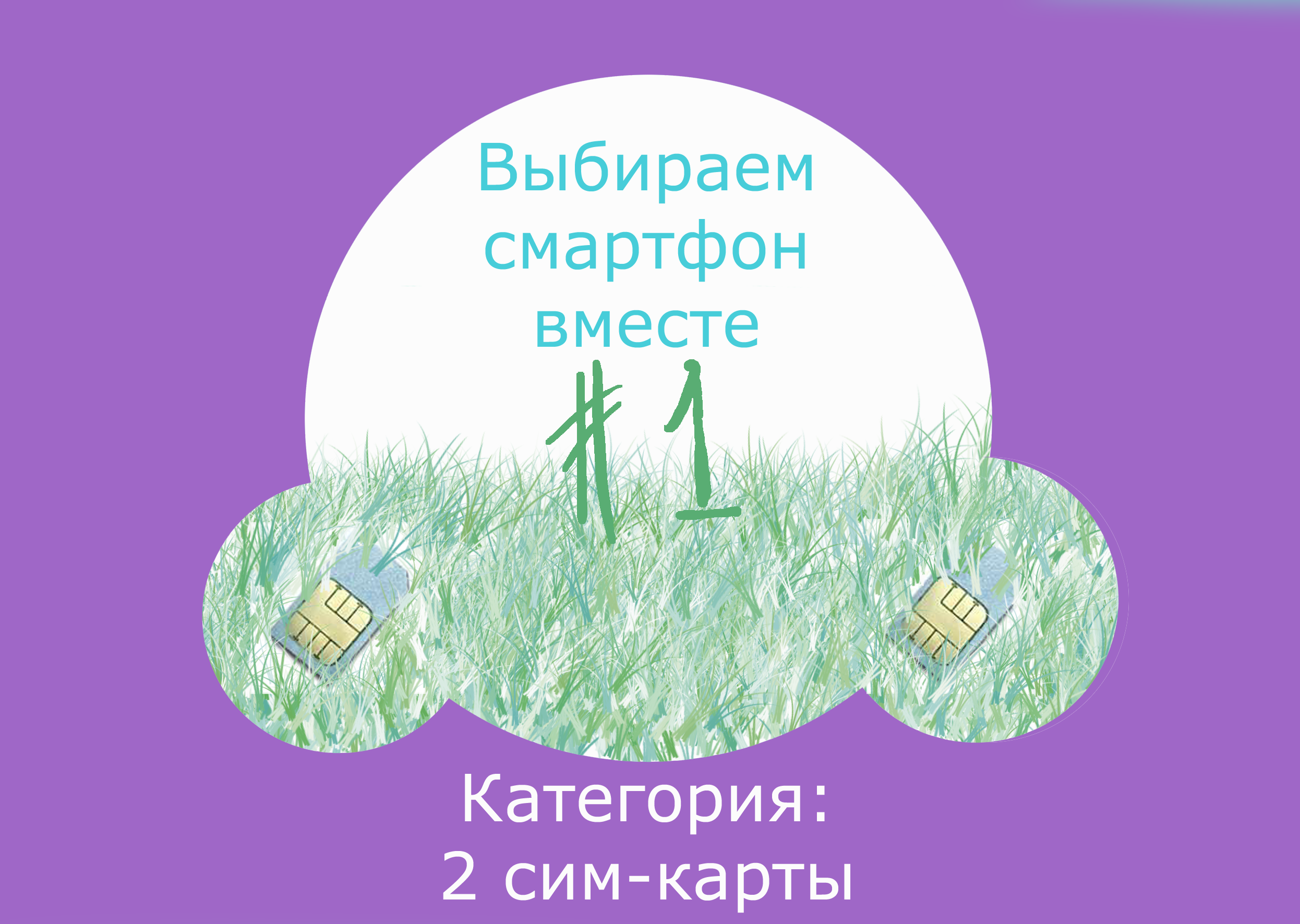 "Выбираем смартфон вместе №1". Категория: 2 сим-карты
