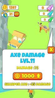 Idle Lumberjack 3D 2.3. Скриншот 3