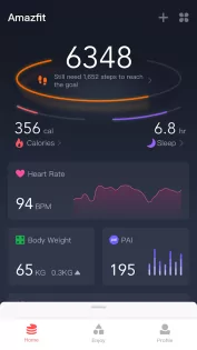 Zepp 9.9.5. Скриншот 1