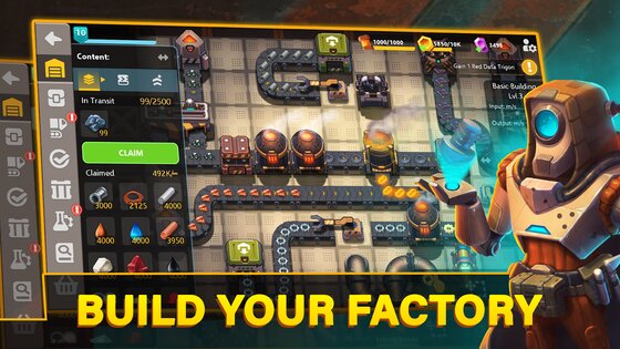 Sandship: Crafting Factory 0.18.10. Скриншот 1