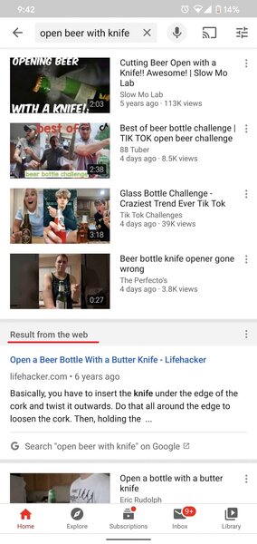 Google хочет показывать результаты своего поиска в YouTube