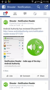 Shouter - голосовые уведомления 4.00. Скриншот 8