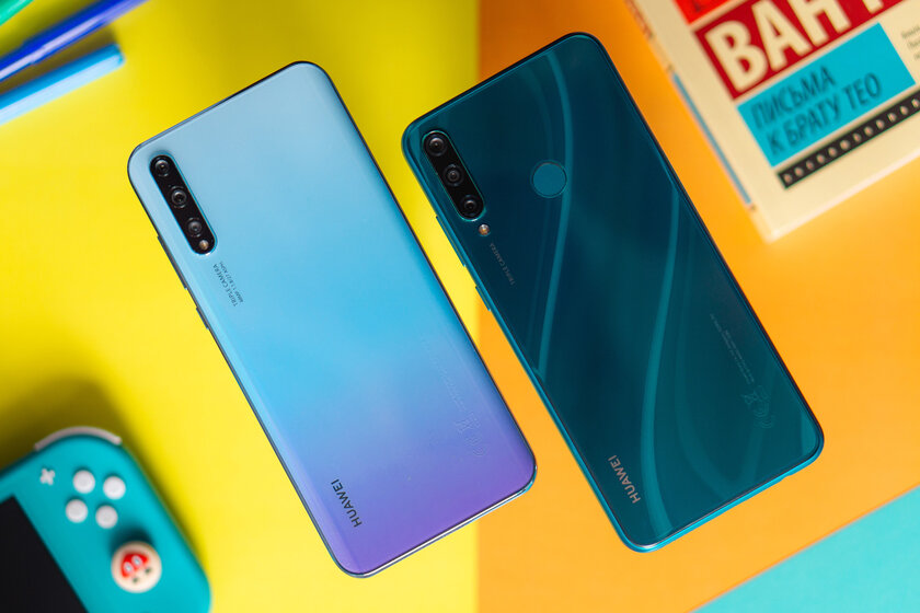 Обзор Huawei Y6p и Y8p: ярко, но скучно
