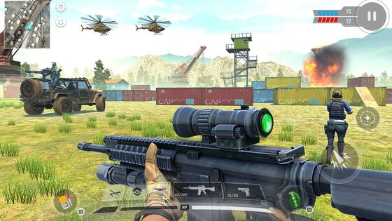 Commando War Army Game Offline 1.1.44. Скриншот 3