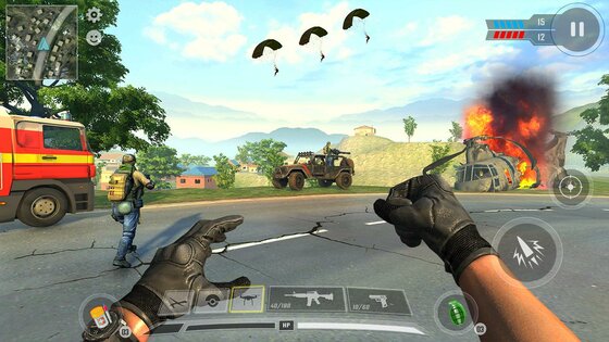 Commando War Army Game Offline 1.1.44. Скриншот 5