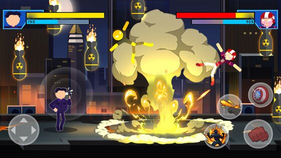 Stick Super Hero 1.1.6. Скриншот 3