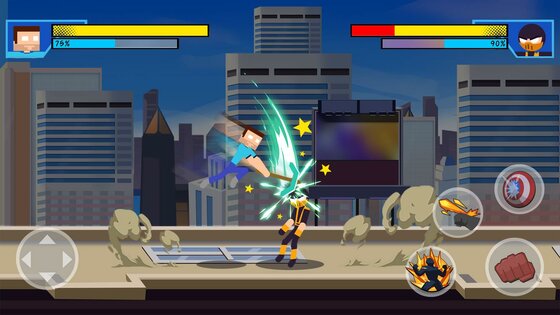 Stick Super Hero 1.1.6. Скриншот 4