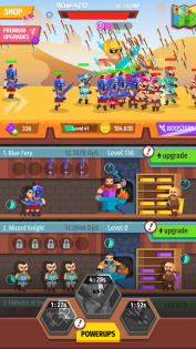 Gear for Heroes: Idle Craft 1.0.6. Скриншот 2