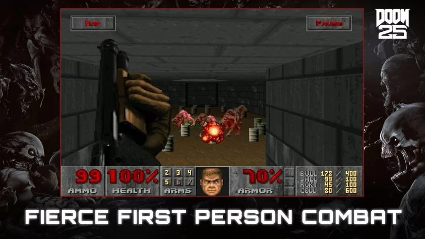 10 хитовых игр с кнопочных телефонов, в которые можно поиграть на Android — DOOM RPG. 3