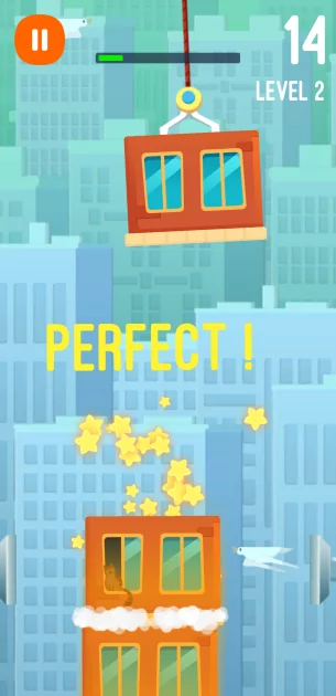 10 хитовых игр с кнопочных телефонов, в которые можно поиграть на Android — City Bloxx. 3