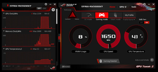 Обзор ASUS ROG STRIX Radeon RX 5600 XT OC Gaming: подготовлена к разгону