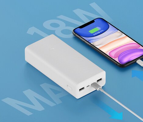 Xiaomi выпустила свой первый повербанк ёмкостью 30000 мА·ч