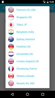 SuperVPN 9.3. Скриншот 2