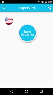 SuperVPN 9.3. Скриншот 4