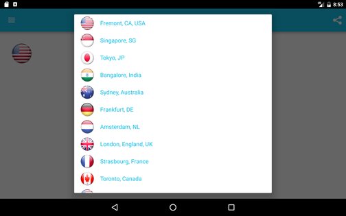 SuperVPN 9.3. Скриншот 10