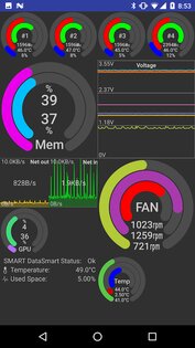 Remote System Monitor 3.83. Скриншот 3