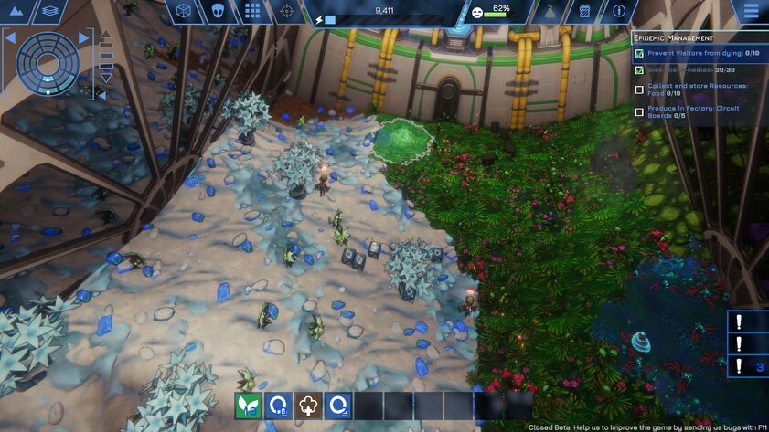 Предварительный обзор Spacebase Startopia. Вымирающий вид — Предельно красивая стратегия. 1