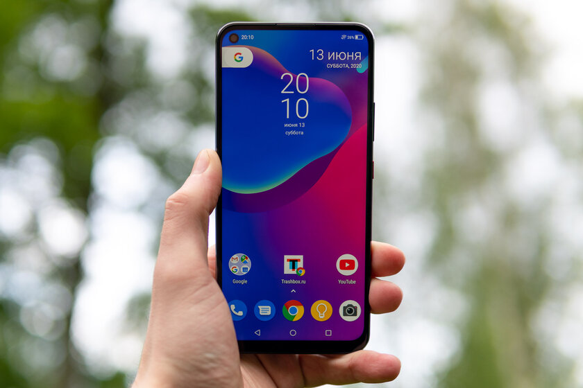Обзор ZTE Blade V2020: средний класс в глянце