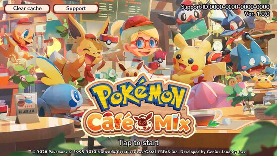 Pokemon Cafe ReMix 6.0.0. Скриншот 1
