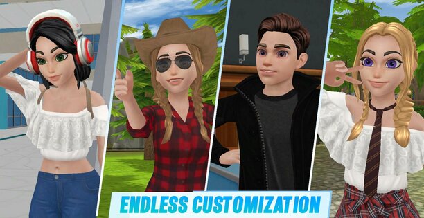 Virtual Sim Story: Dream Life 7.6. Скриншот 1