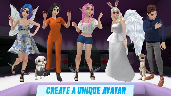 Virtual Sim Story: Dream Life 7.6. Скриншот 5