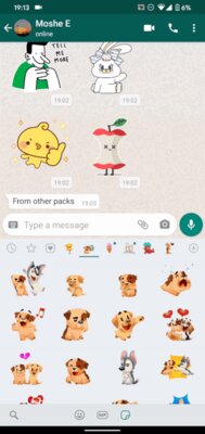 В WhatsApp* вот-вот должны появиться анимированные стикеры