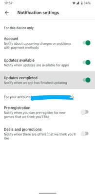 В Google Play возвращаются уведомления о наличии обновлений для приложений