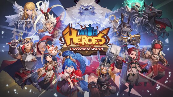 With Heroes - Idle RPG 62.0. Скриншот 1