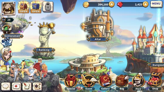 With Heroes - Idle RPG 62.0. Скриншот 7