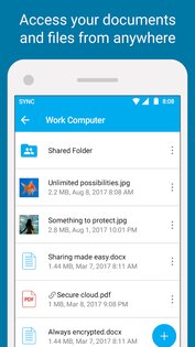 Sync – безопасное облачное хранилище 3.8.36.6. Скриншот 1