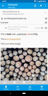 FairEmail – почта без рекламы 1.2286. Скриншот 16