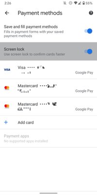 В Chrome можно будет подтверждать платежи отпечатком пальца или лицом