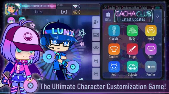 Gacha Club 1.1.12. Скриншот 2