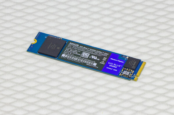 Обзор WD Blue SN550 500: доступный из быстрых — Внешний вид. 2