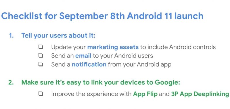 Google неожиданно рассекретила дату выпуска Android 11