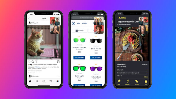 Facebook* представил функцию совместного использования экрана в Messenger на смартфоне