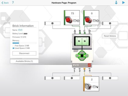 MINDSTORMS EV3 1.2.71. Скриншот 4