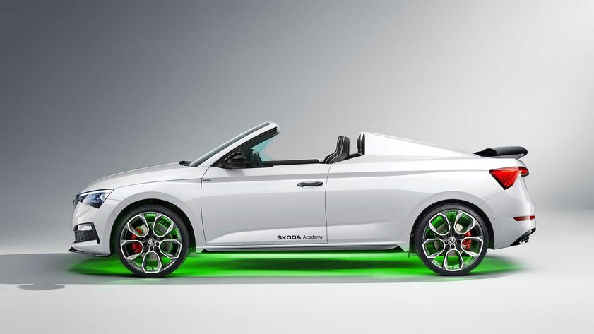 Skoda Slavia: необычный шоу-кар, созданный студентами