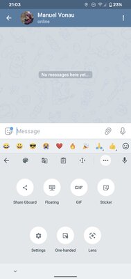 В Gboard для Android появилось копирование картинок, но исчезла функция поиска