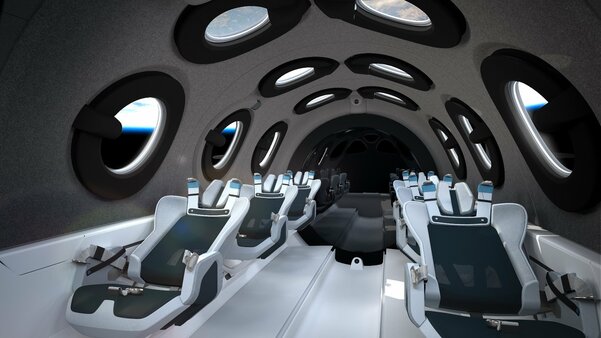 Видео: Virgin Galactic показала космический корабль VSS Unity изнутри