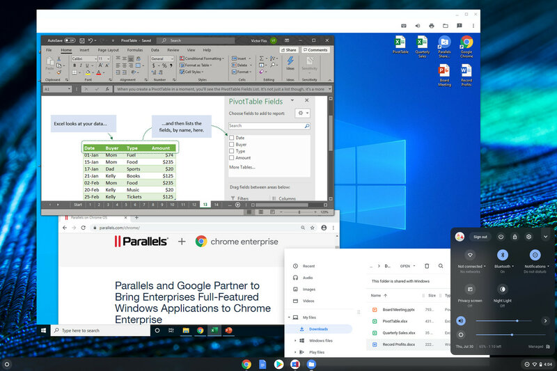 В Chrome OS появится полноценная поддержка Windows-приложений. Как это будет работать