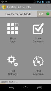 AppBrain Ad Detector 2.71. Скриншот 1