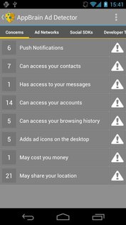 AppBrain Ad Detector 2.71. Скриншот 2