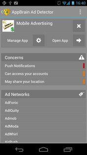 AppBrain Ad Detector 2.71. Скриншот 4