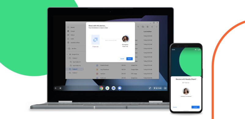 Google запустила мгновенный обмен файлами на Android для всех