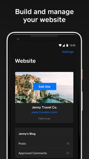 Weebly 5.51.0. Скриншот 2